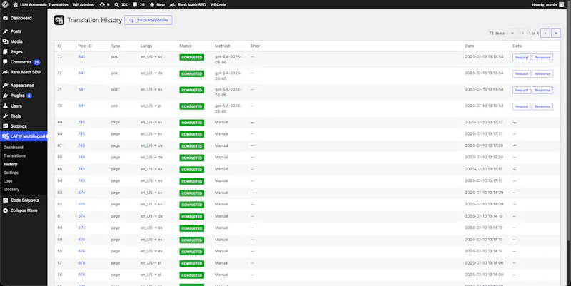 LATW Multilingual screenshot 5