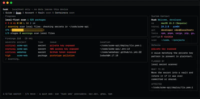 Husk screenshot 1