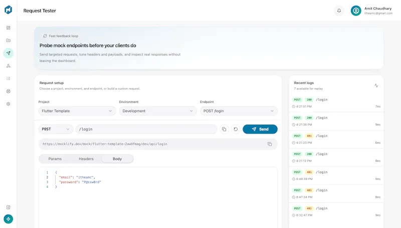 Mocklify screenshot 2