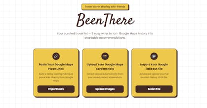 BeenThere gallery image