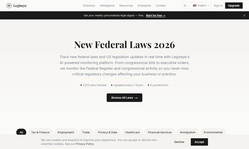 Legiseye screenshot 4
