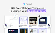 Webflow Template Library