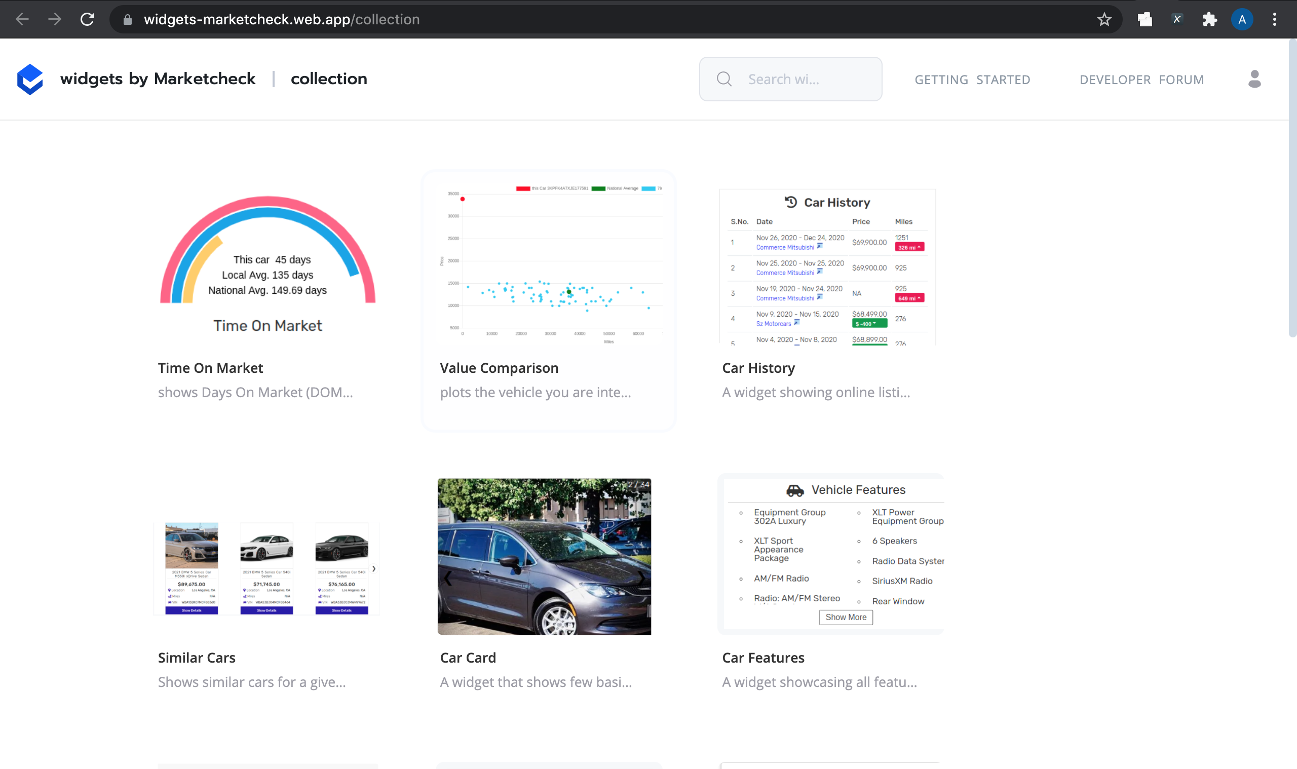 Marketcheck Cars Search API gallery image