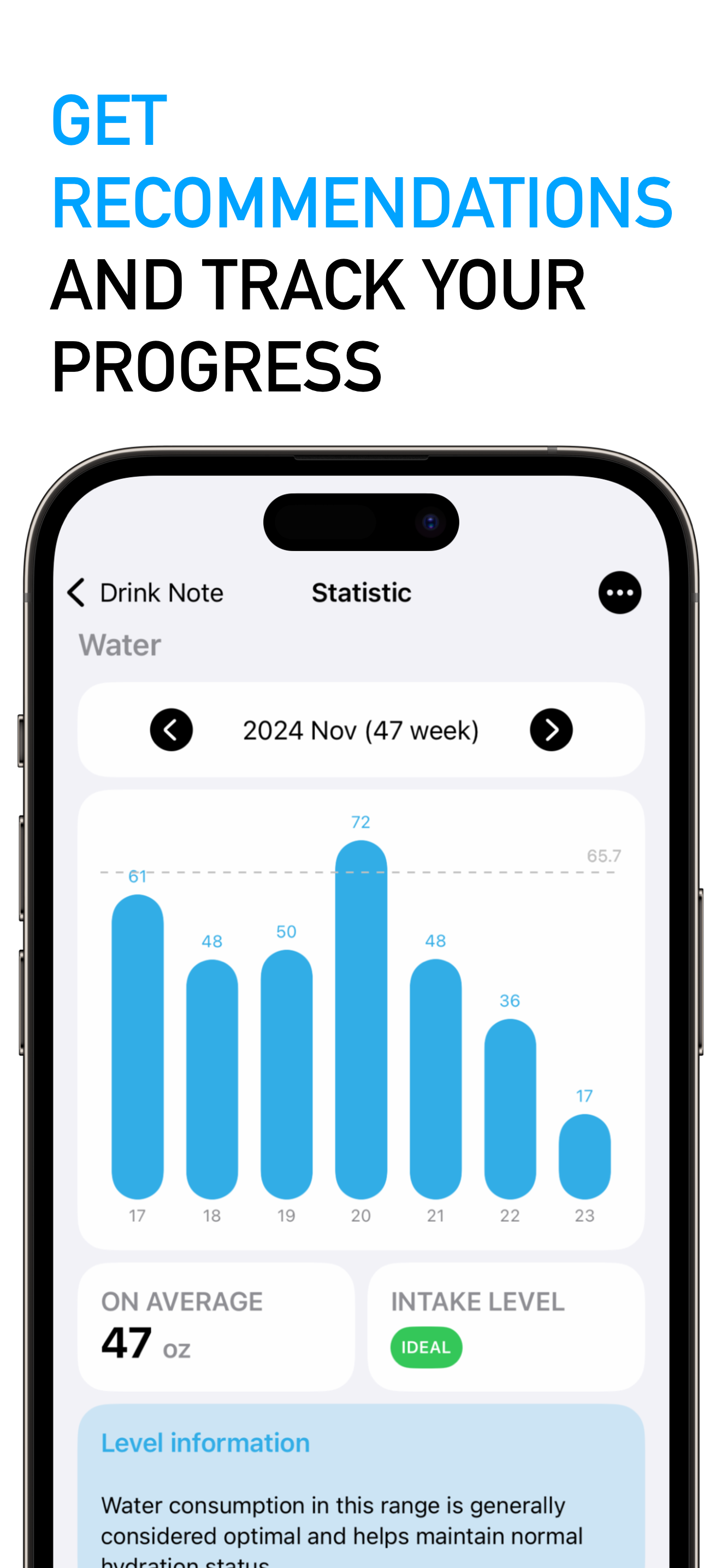 Drank Note - Drink, notitie, water, tracker, herinnering, inlaat, log, dagelijks, gezondheid media 6