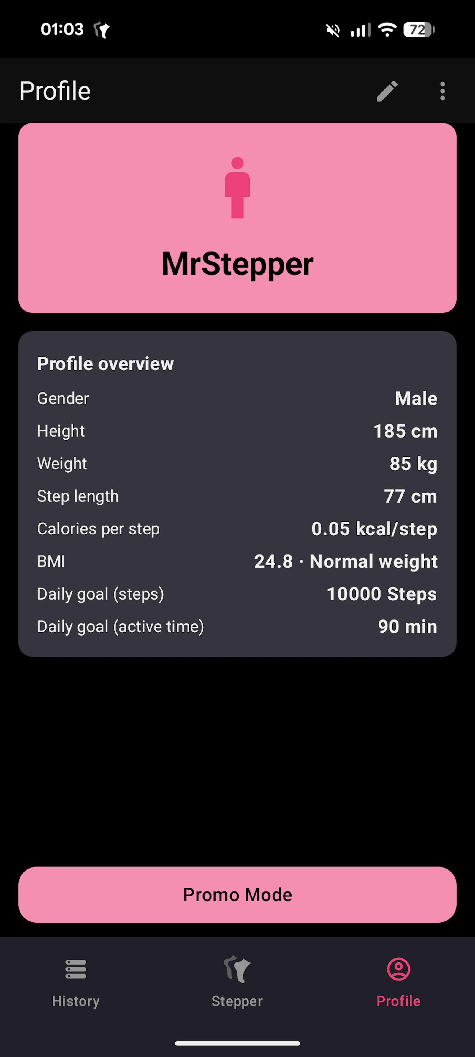 Simple Step Tracker screenshot 6
