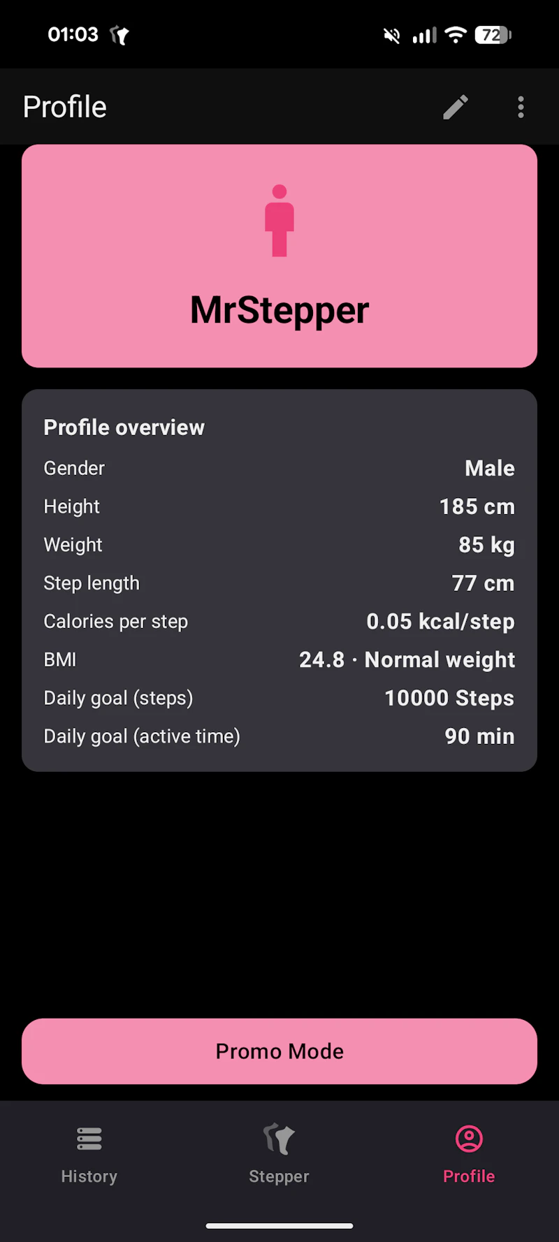 Simple Step Tracker screenshot 6