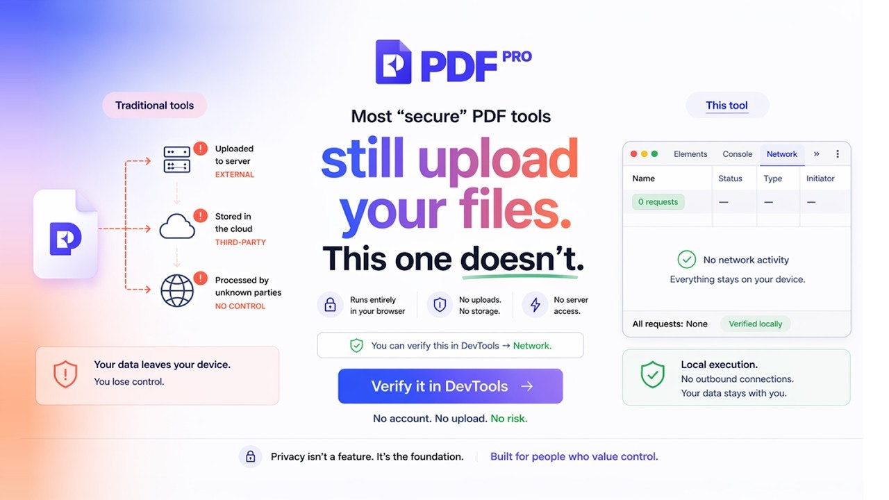 PDF Pro — Private PDF Tools gallery image