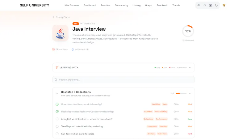 SelfUniversity screenshot 5
