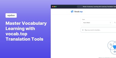 Vocab Top gallery image