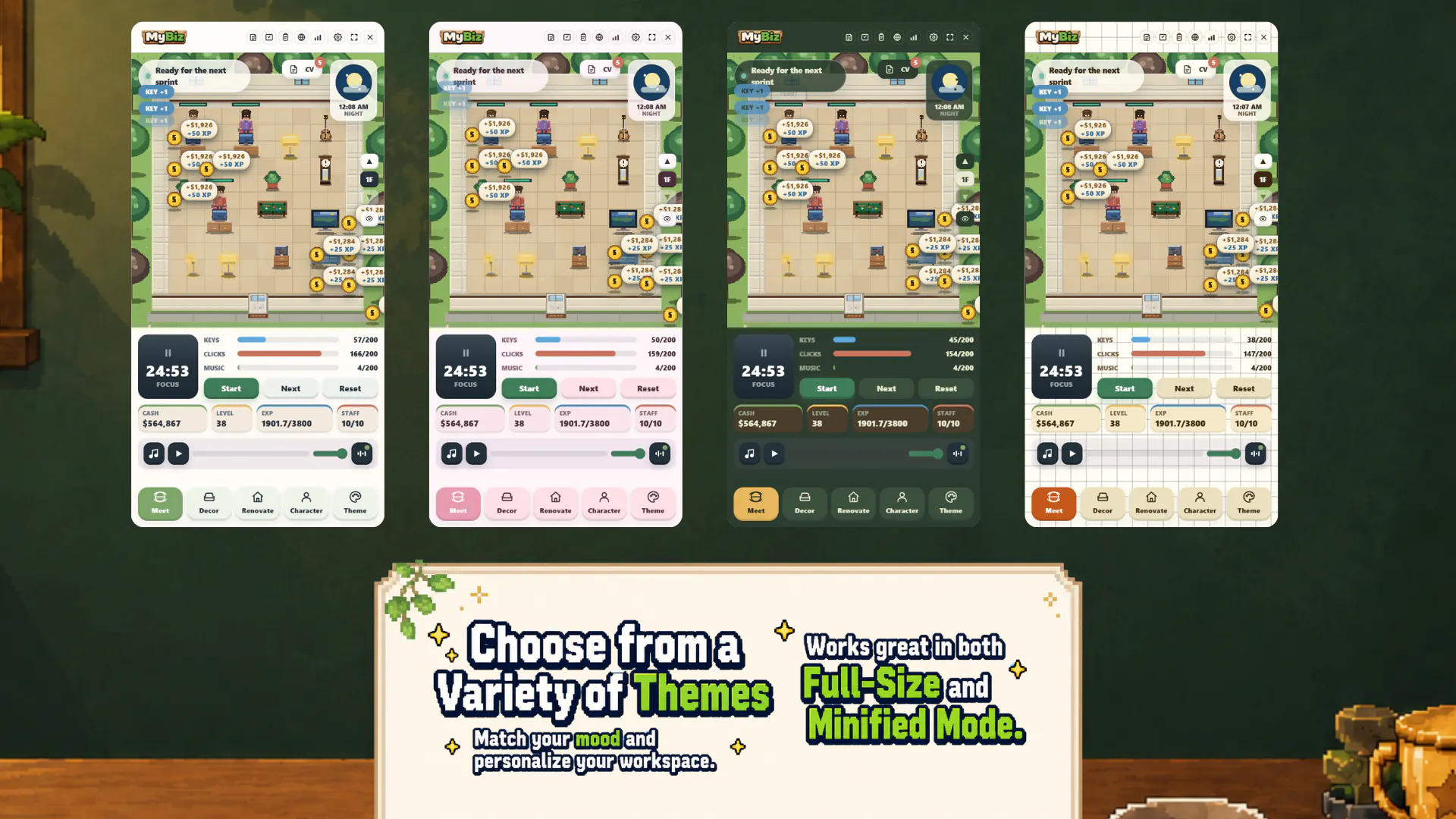 MyBiz: Pomodoro Desk Tycoon gallery image