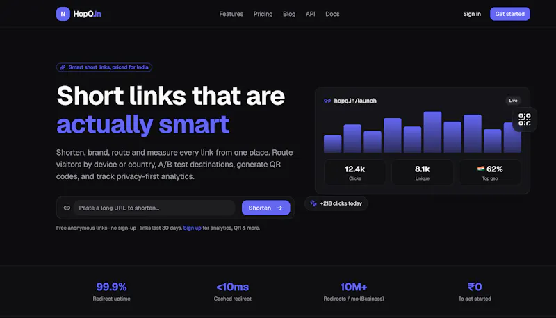 HopQ.in screenshot 1