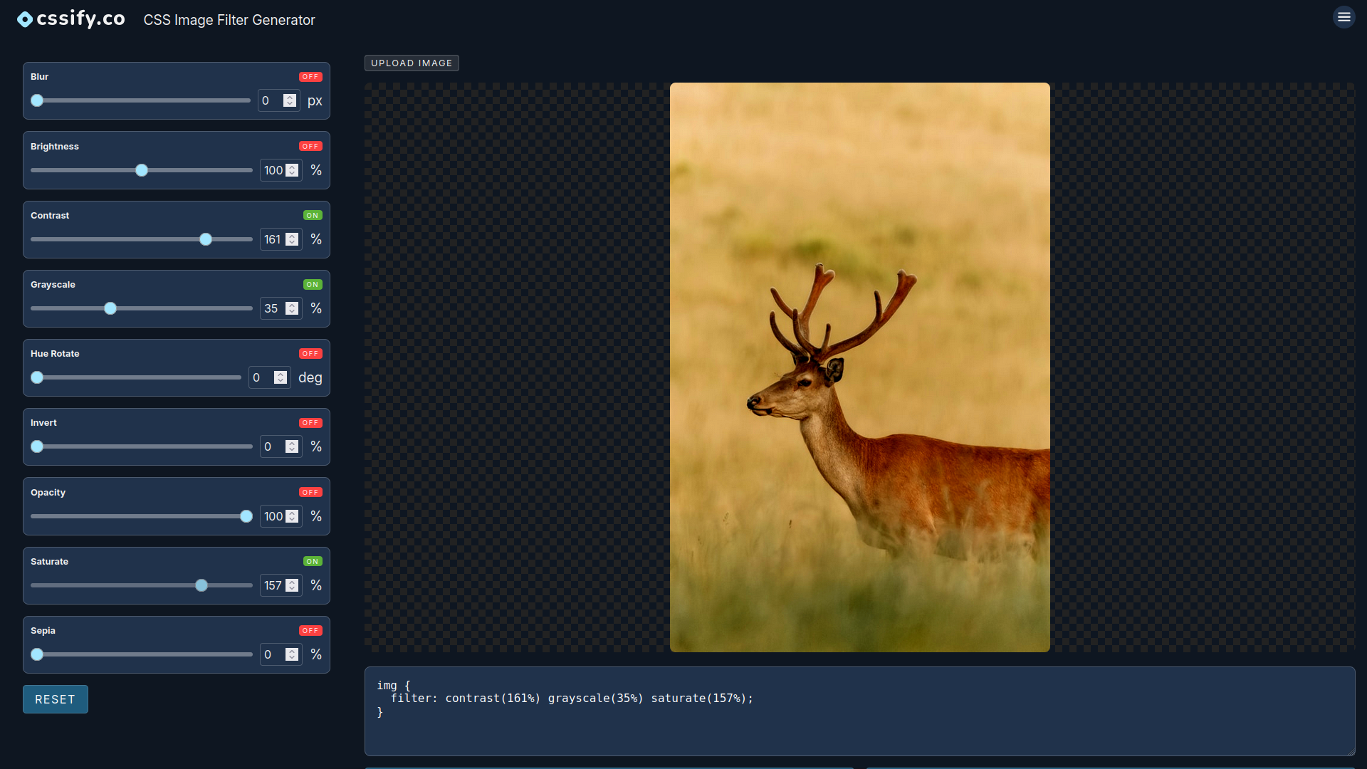 Free CSS Tools | CSSify.co gallery image
