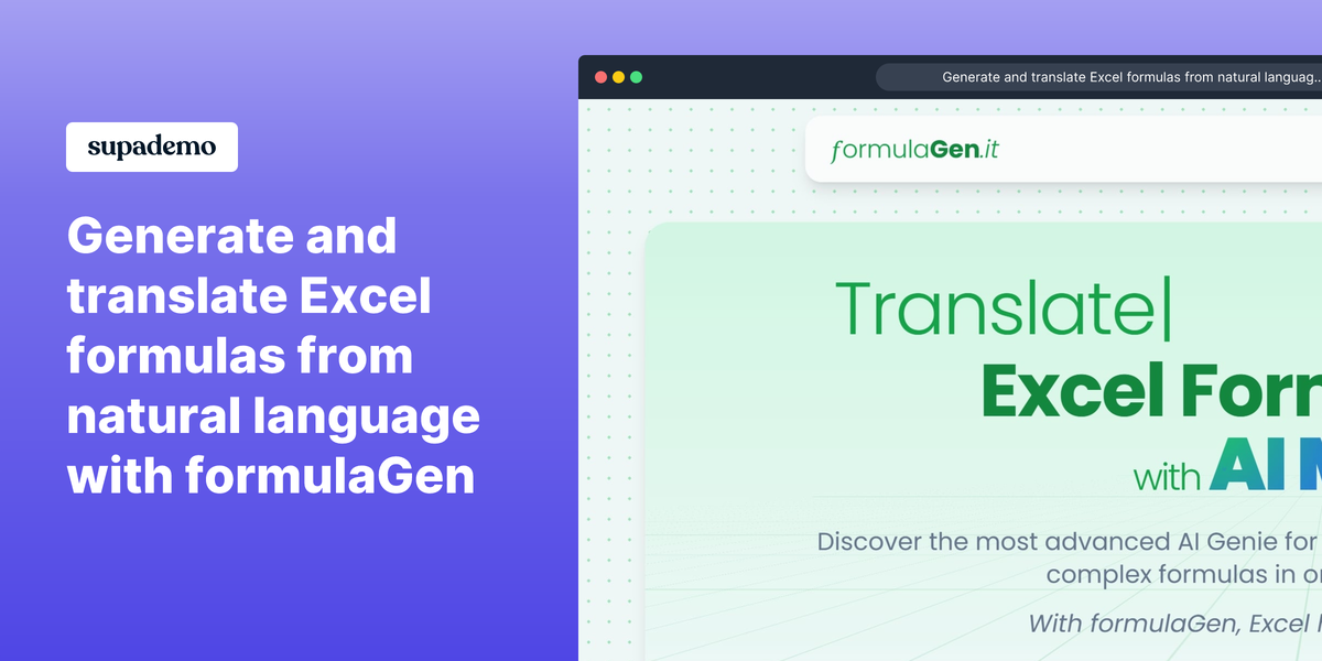 formulaGen gallery image