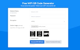 Autonix | Free WiFi QR Code Generator media 1