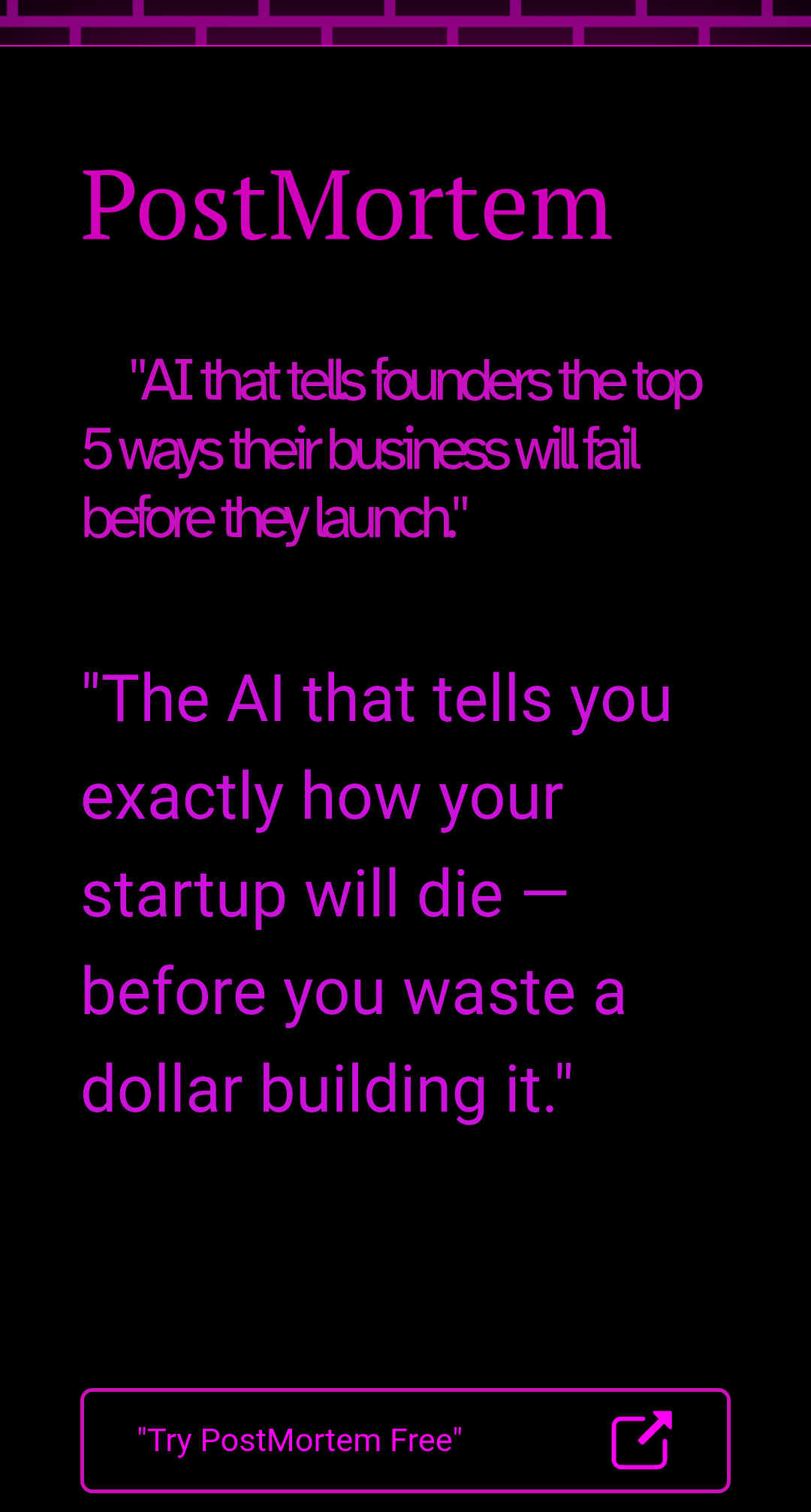 PostMortem gallery image