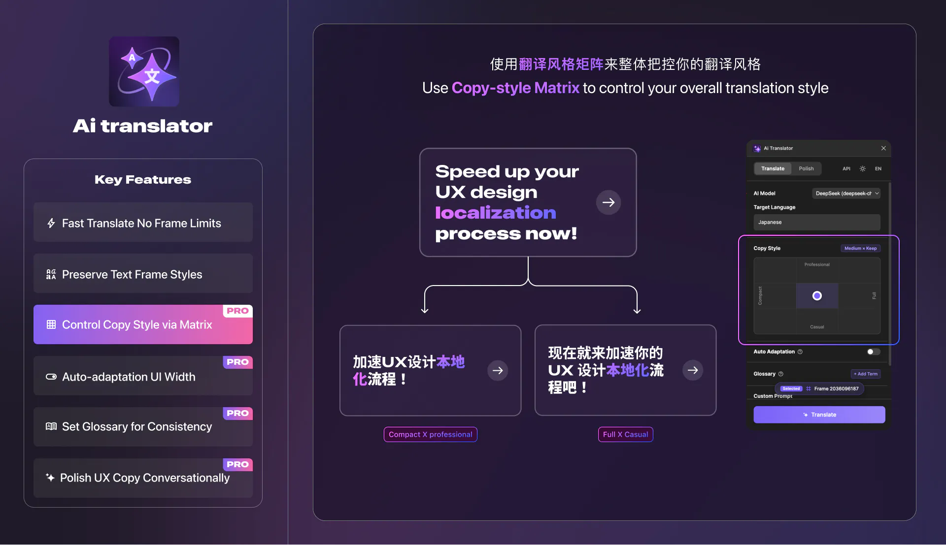 AI-translator For Figma gallery image