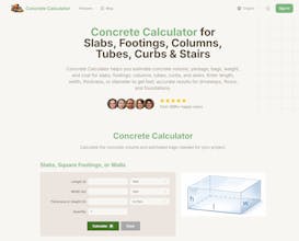 Concrete Calculator gallery image