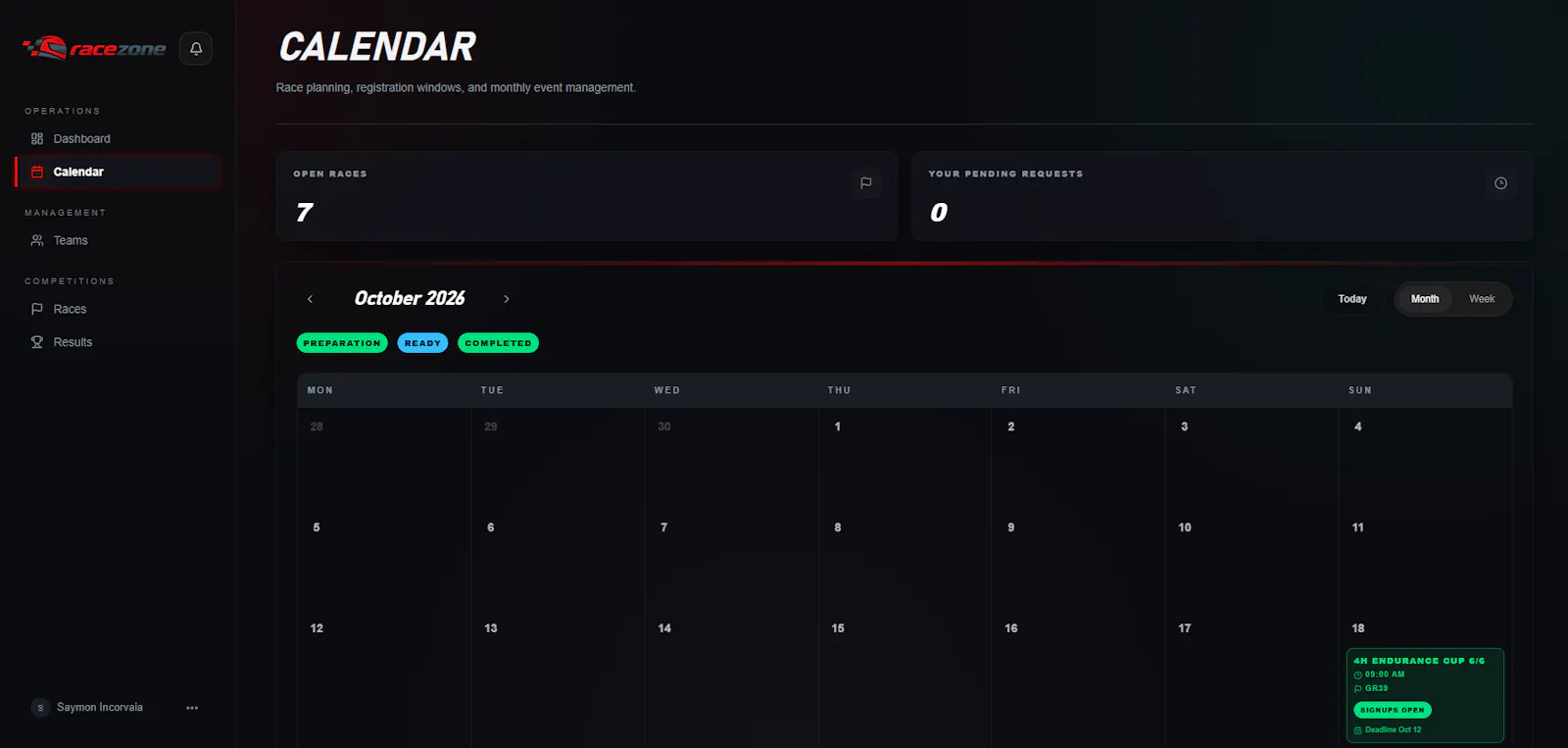 RaceZone screenshot 3
