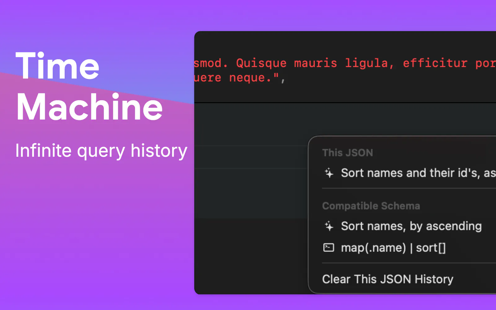JSON Query screenshot 5
