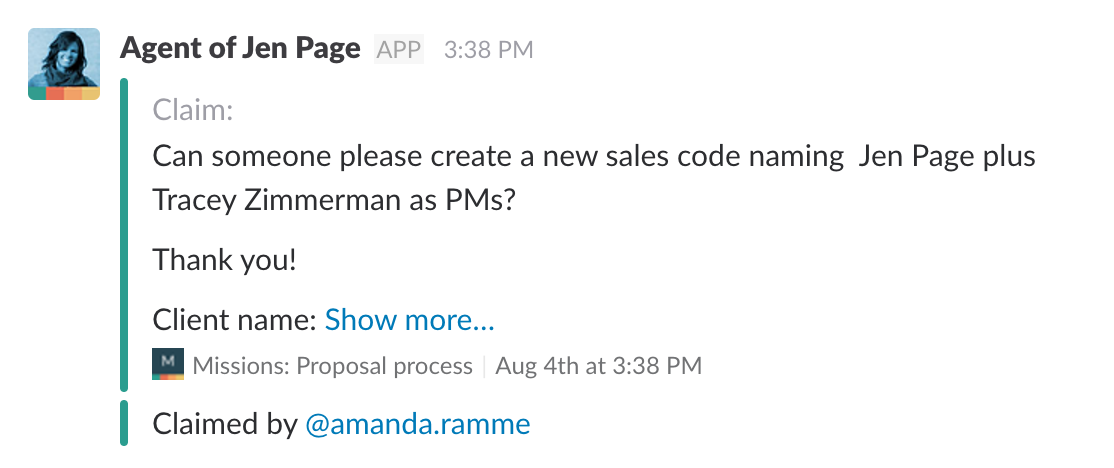 Missions gallery image