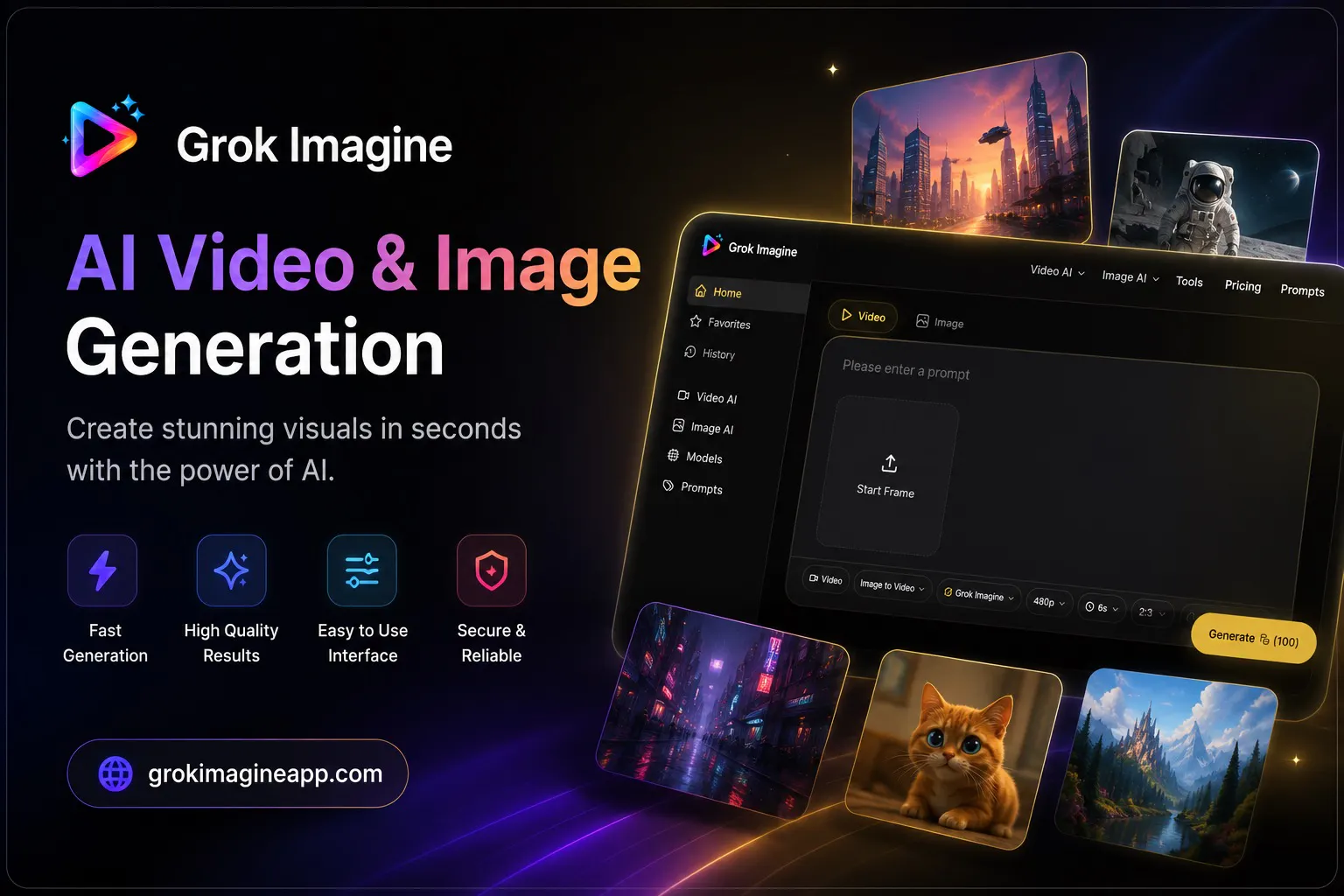 Grok Imagine Generator gallery image
