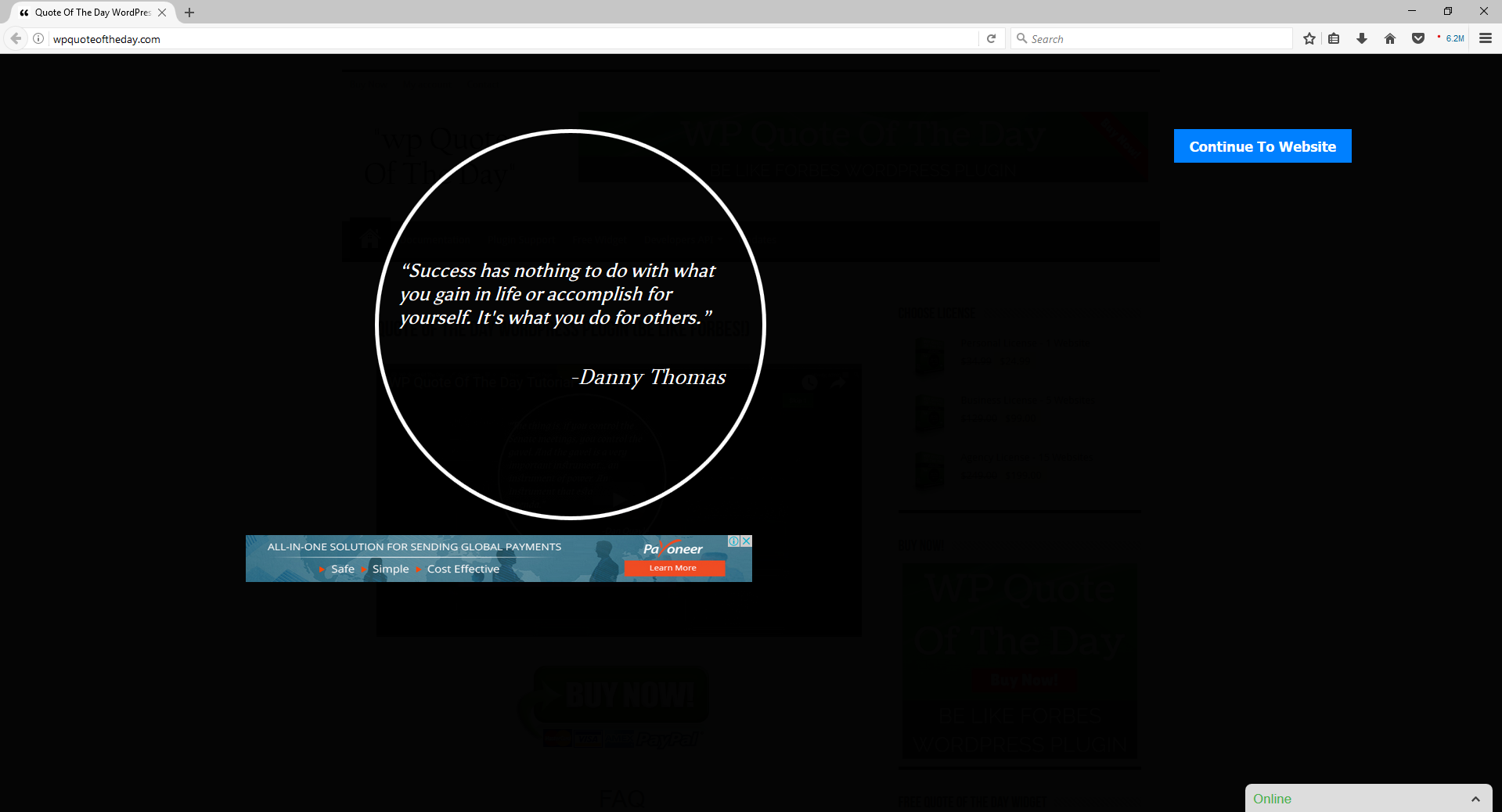 WP Quote Of The Day gallery image