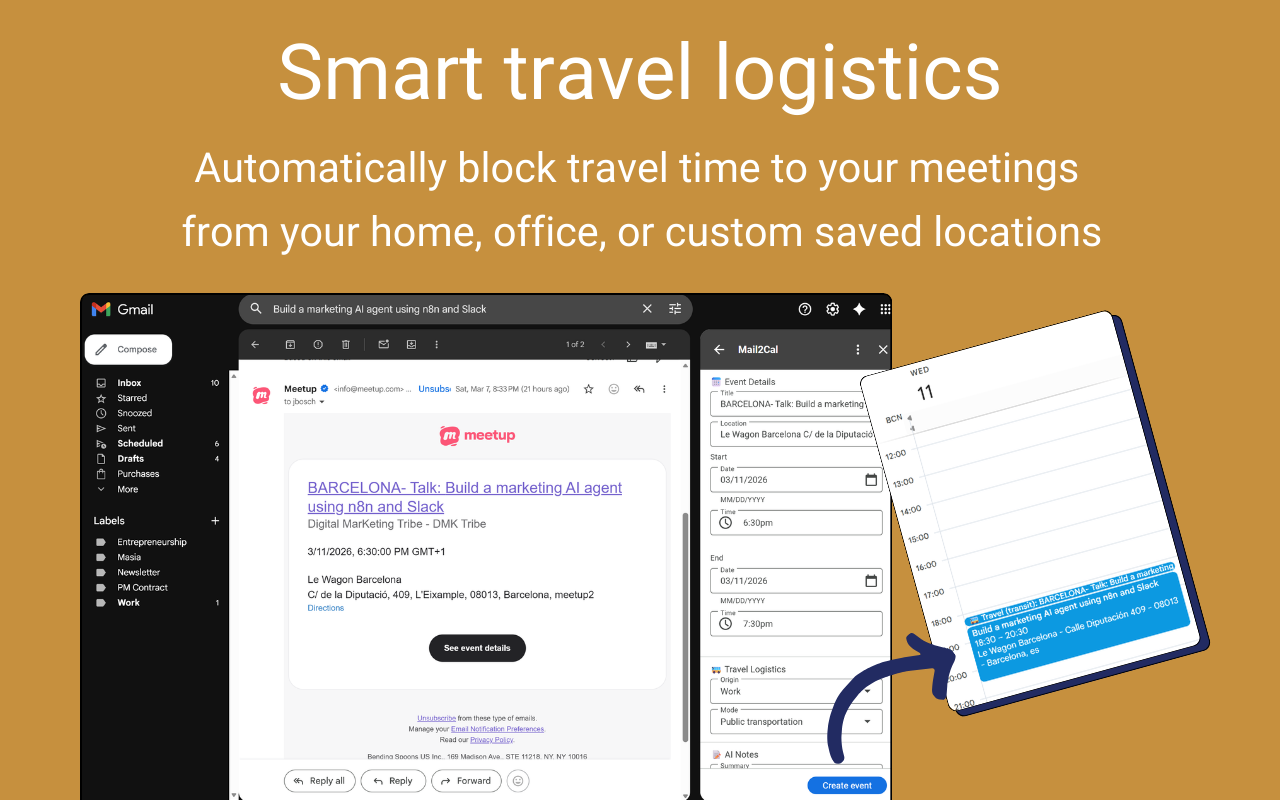 Mail2Cal gallery image