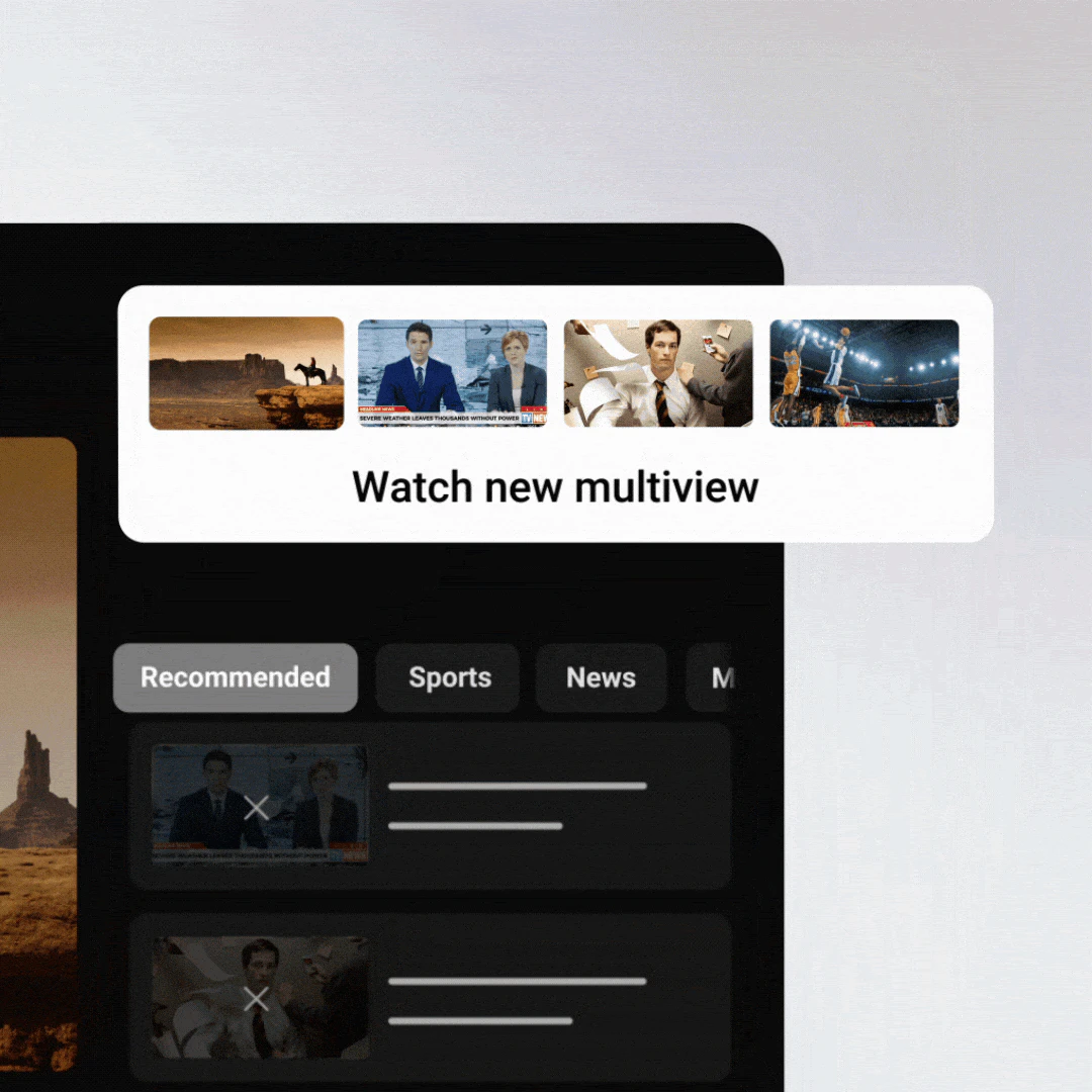 YouTube TV Custom Multiview screenshot 3