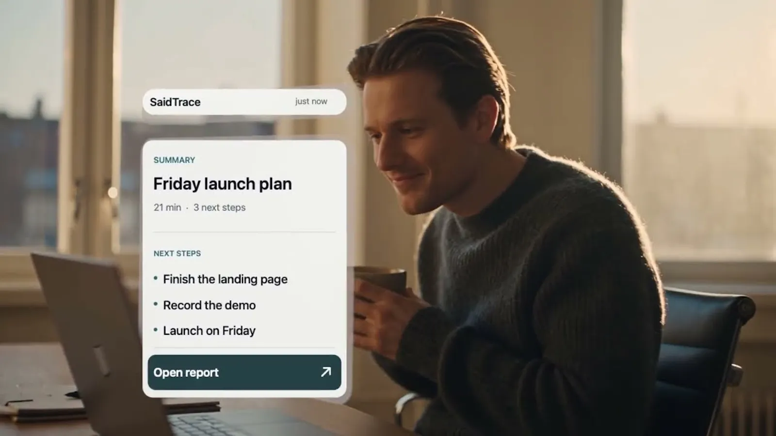 SaidTrace screenshot 1 (video preview)