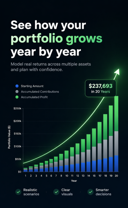 Multi-Asset Portfolio Calculator gallery image