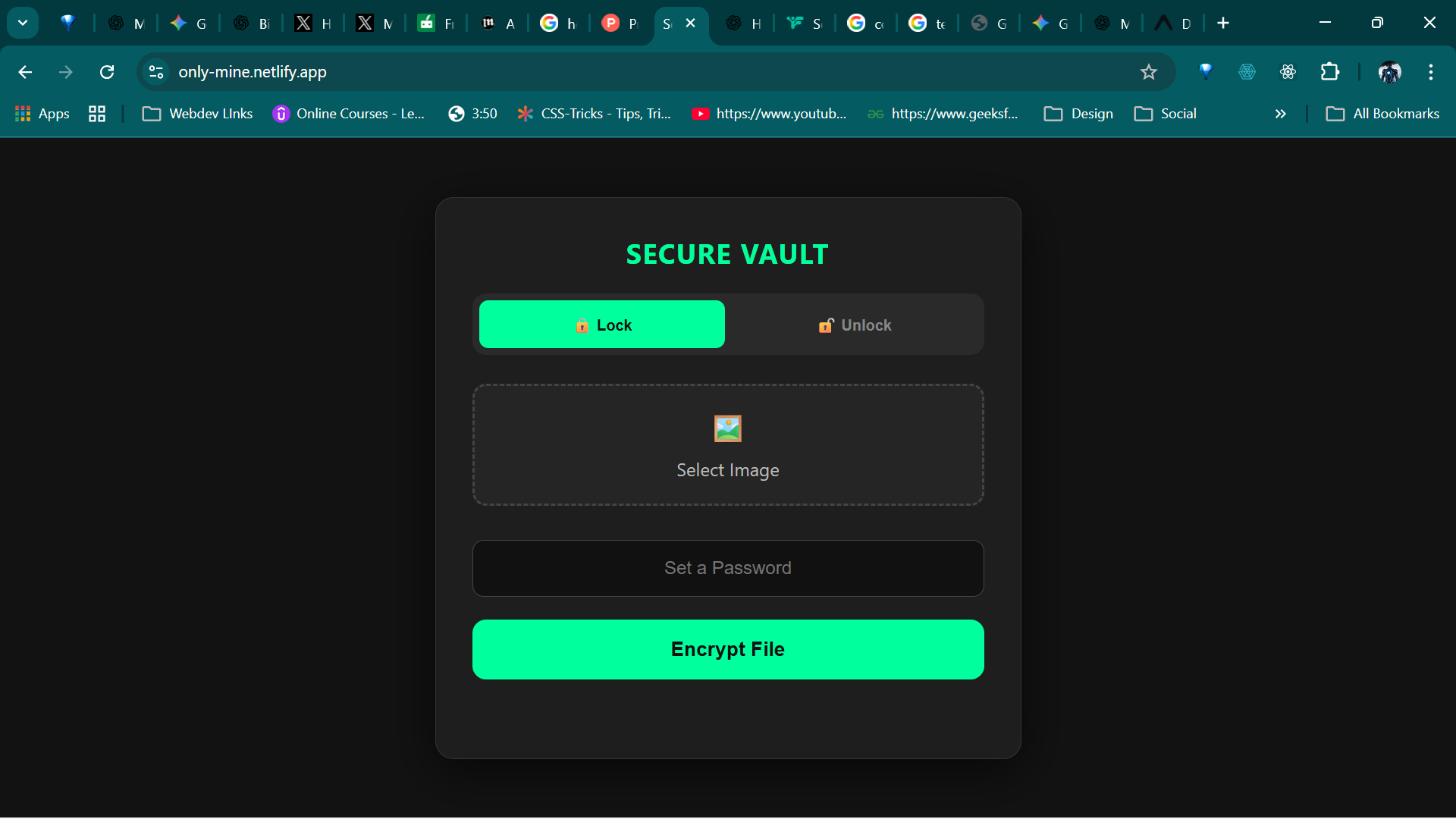 Secure Vault + Share - Screenshot 2 showing product features and functionality