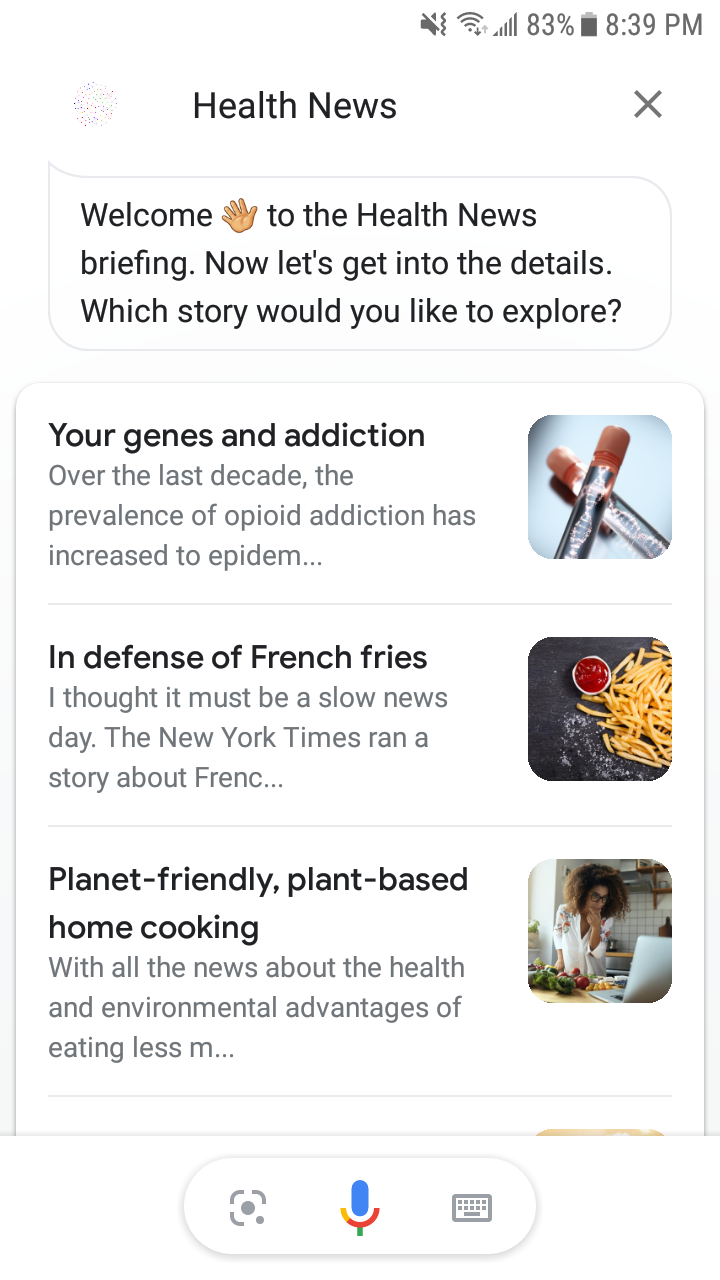 Health News Assistant gallery image