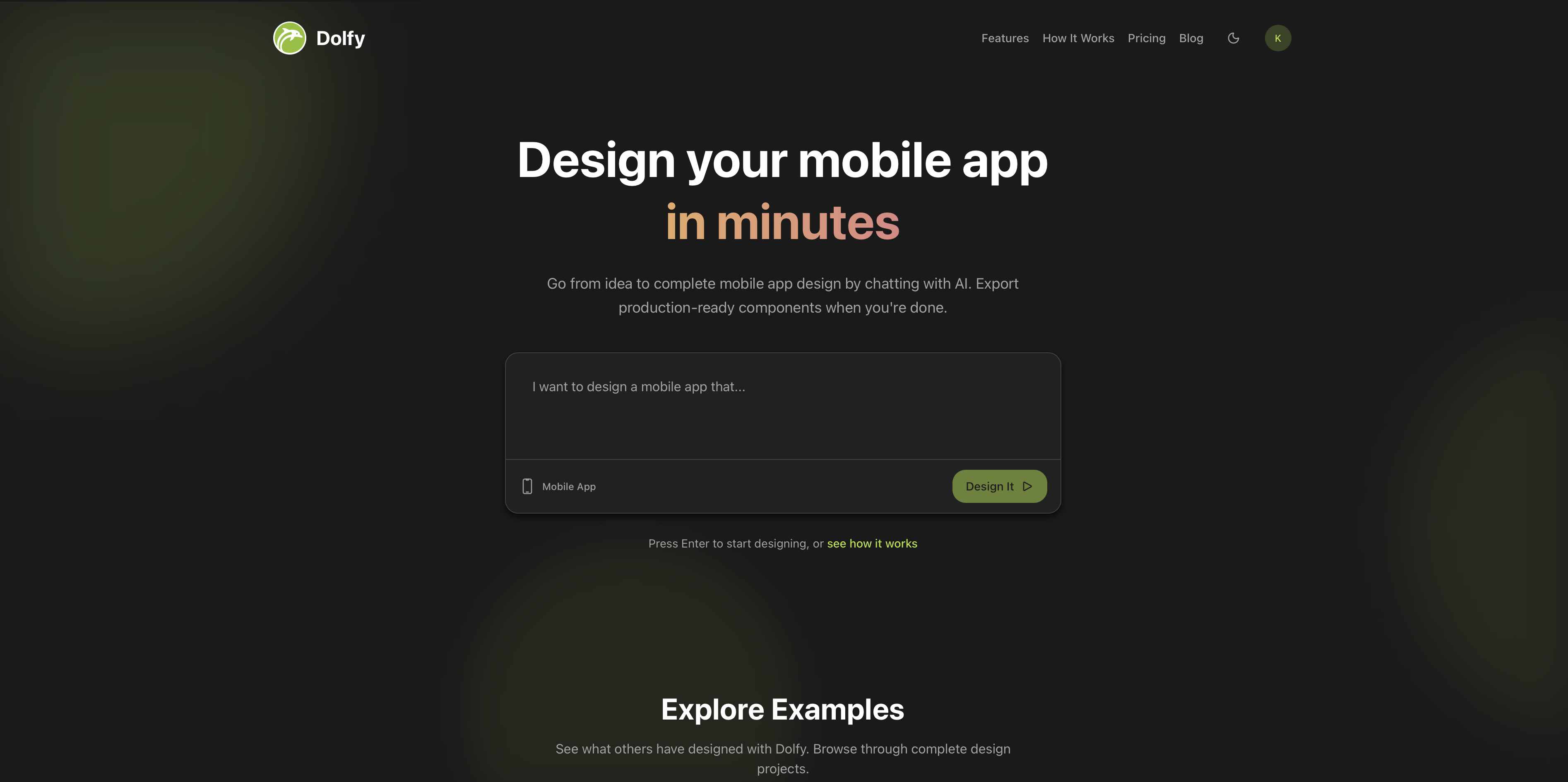 Dolfy - Main product screenshot demonstrating key features and user interface