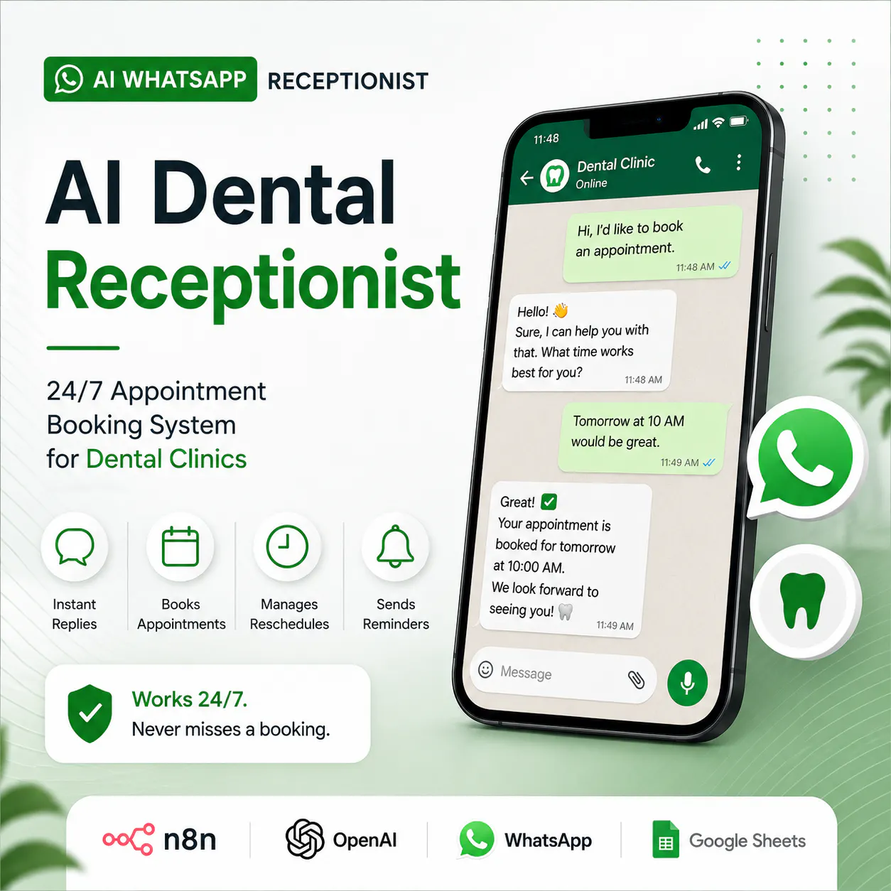 24/7 Appointment Booking Sys for Clinics
