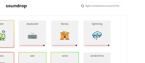 soundrop gallery image
