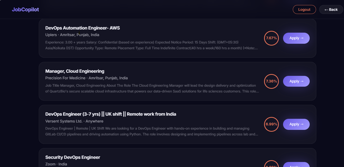JobCopilot gallery image