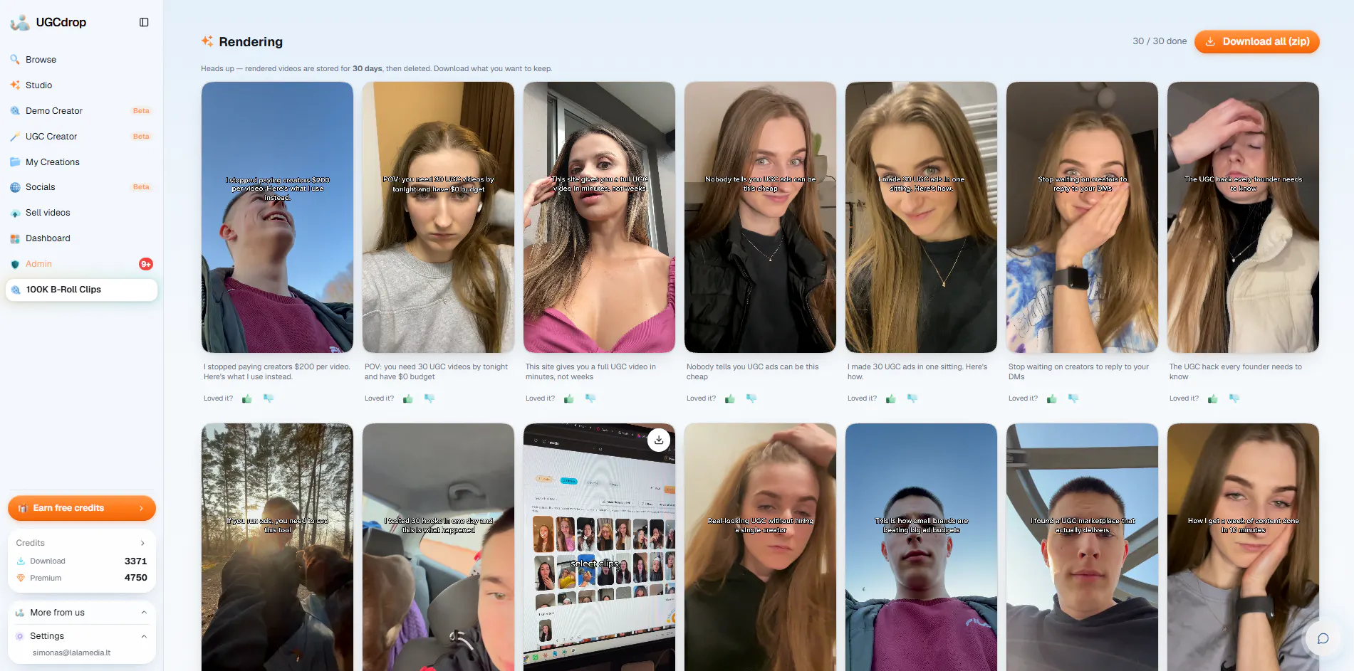 UGCdrop - make Real UGC via MCP gallery image
