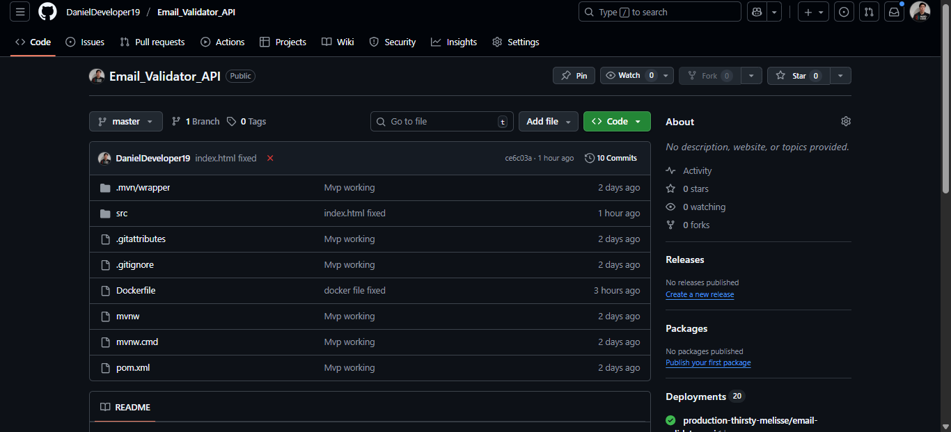 Email Validator API  gallery image