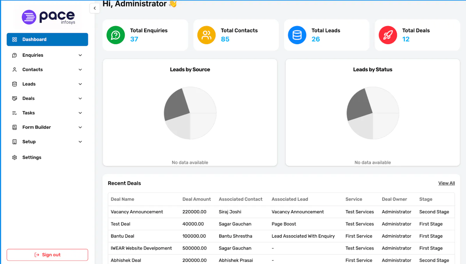 Pace CRM screenshot 6