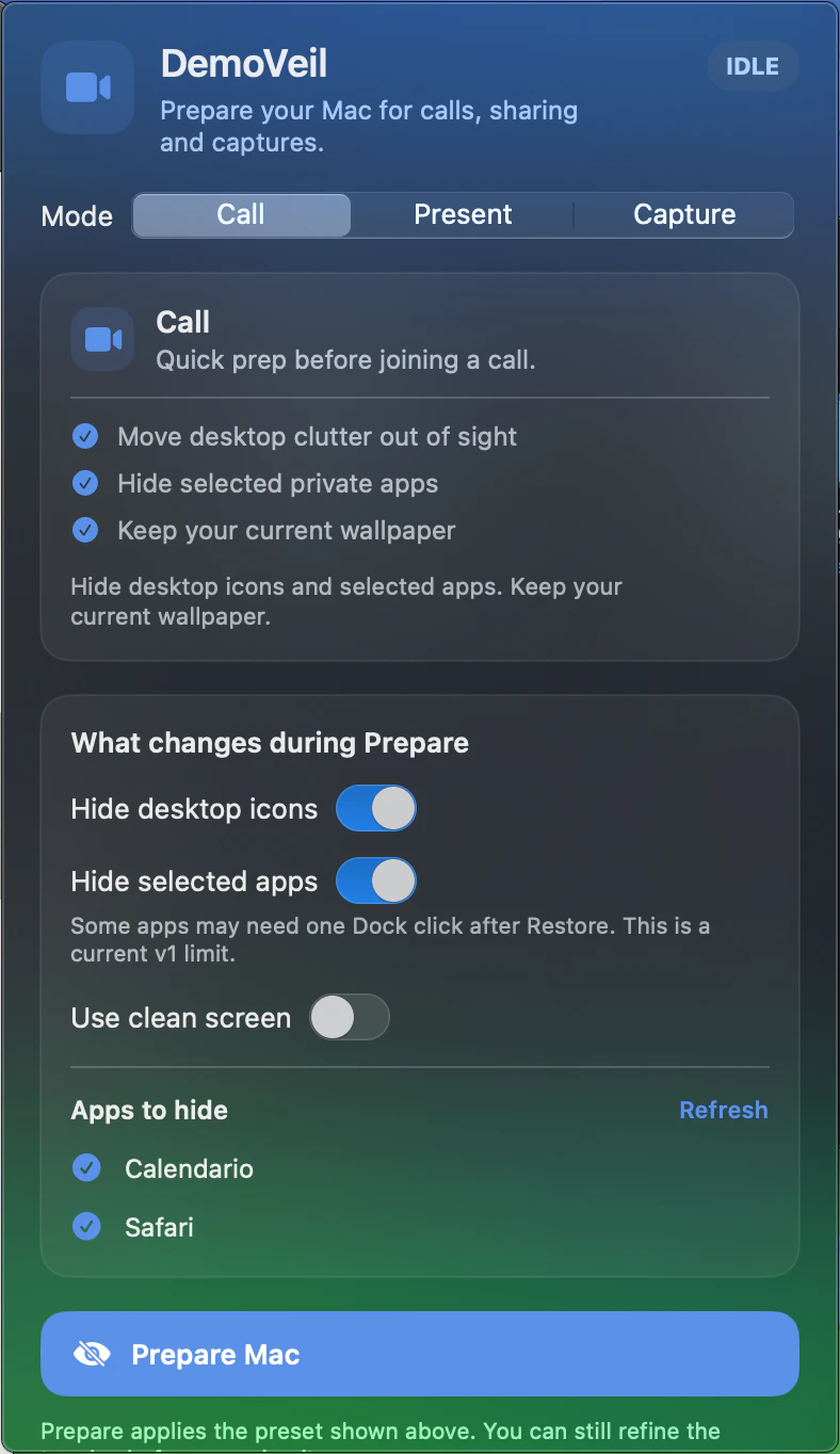 DemoVeil screenshot 5