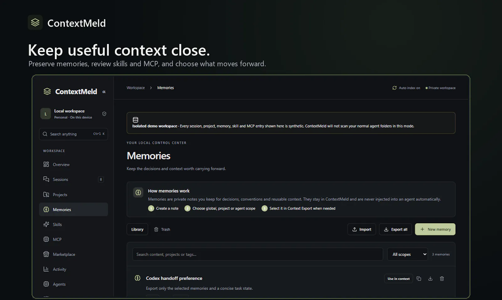 ContextMeld screenshot 4