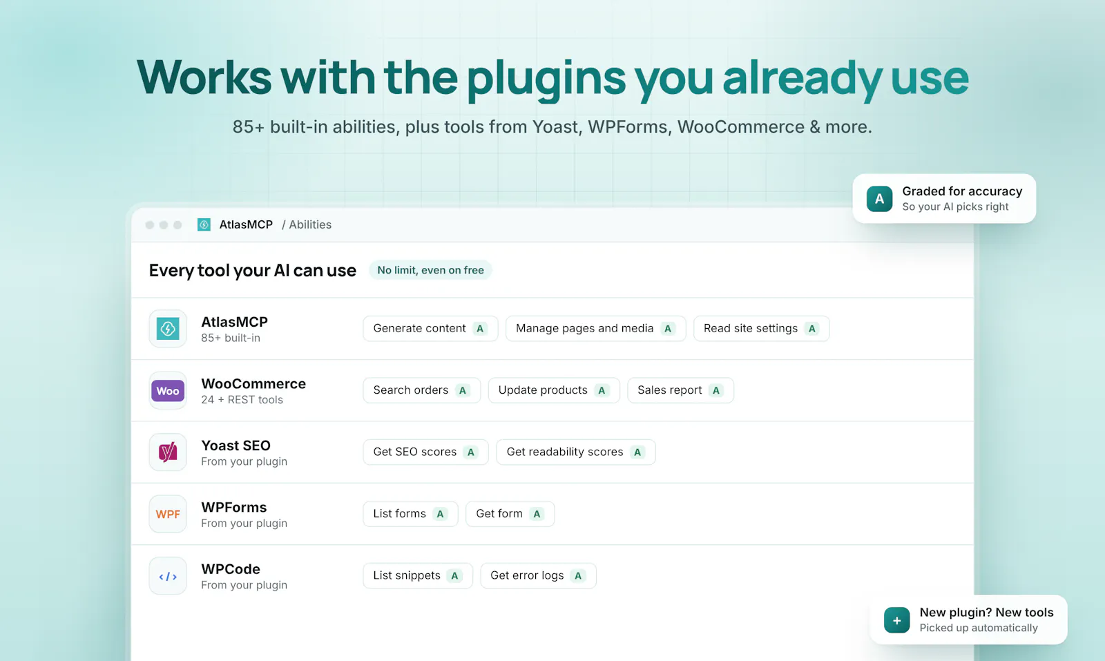 AtlasMCP: MCP Server for WordPress screenshot 6