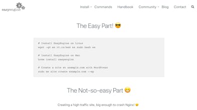EasyEngine gallery image