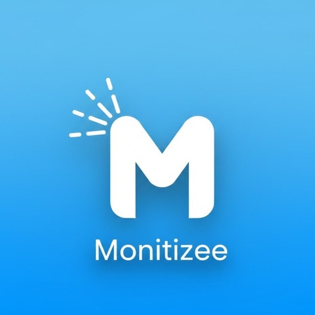Monitizee - Product Hunt launch logo and brand identity