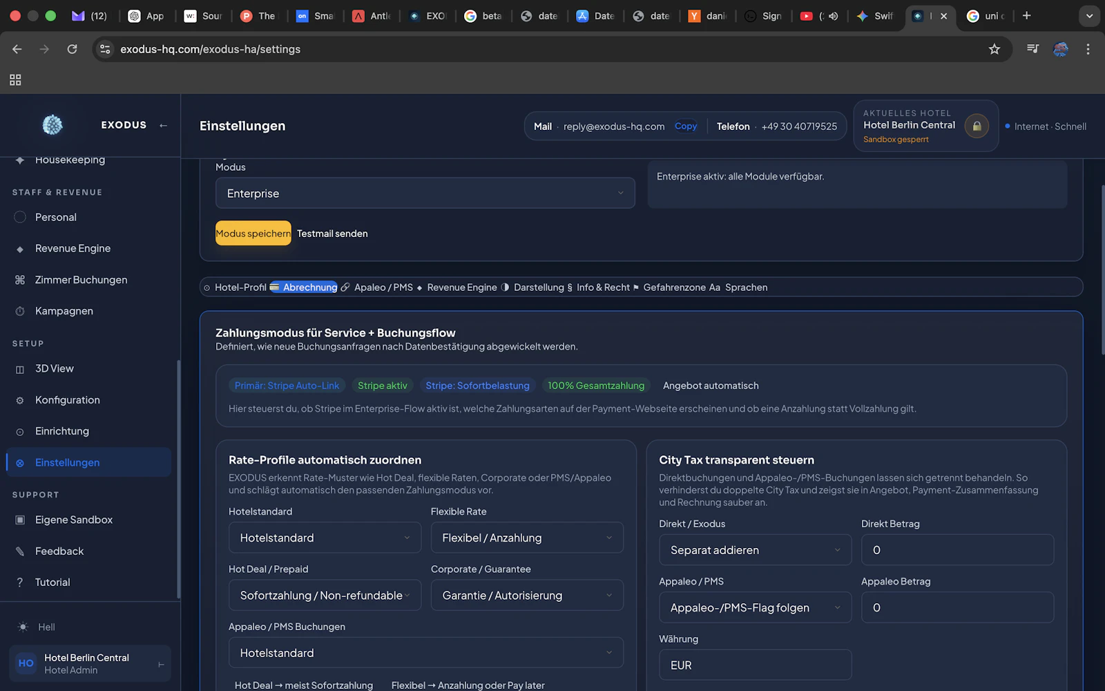 EXODUS Hotel Intelligence screenshot 24