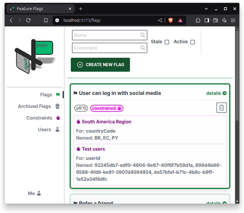 Plain Flags gallery image