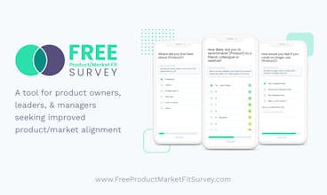 Free Product/Market Fit Survey.com gallery image