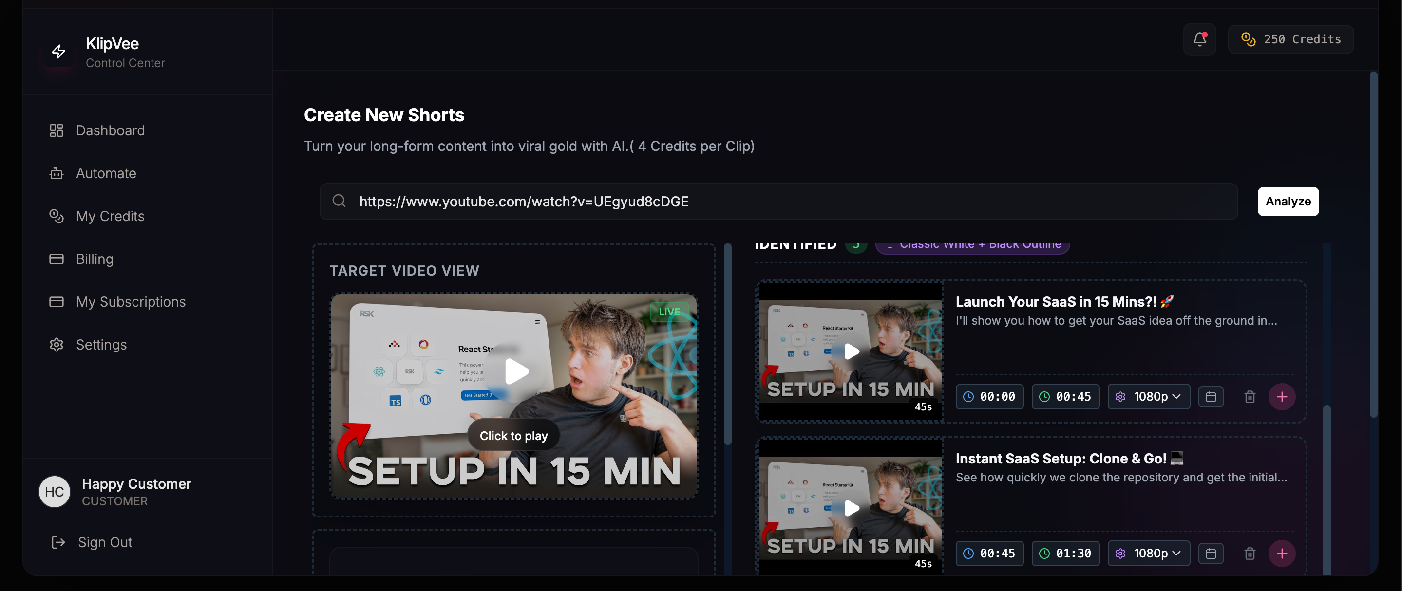 KlipVee - Screenshot 4 showing product features and functionality