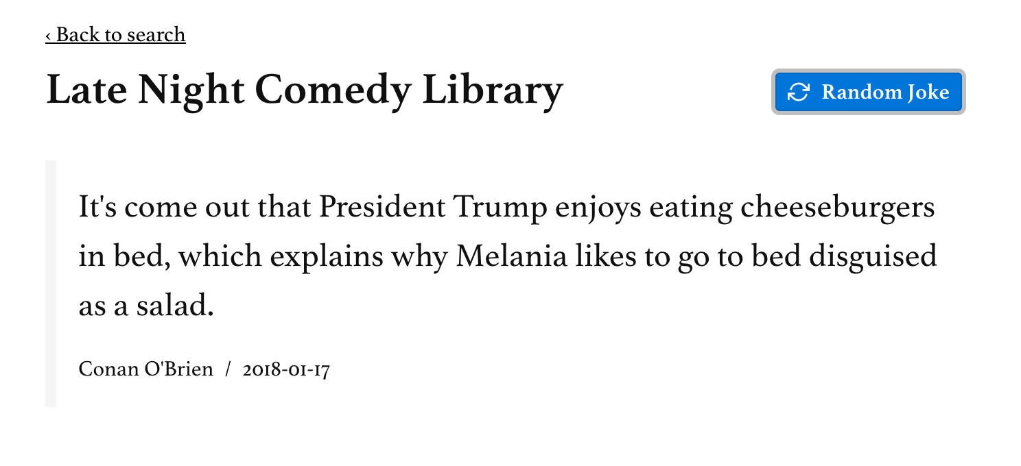 Late Night Comedy Library gallery image