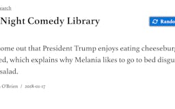 Late Night Comedy Library media 2